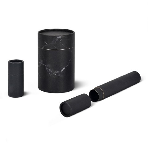 Cylinder Paper Tube Cardboard Black Paper Tube for Essential Oil Bottle