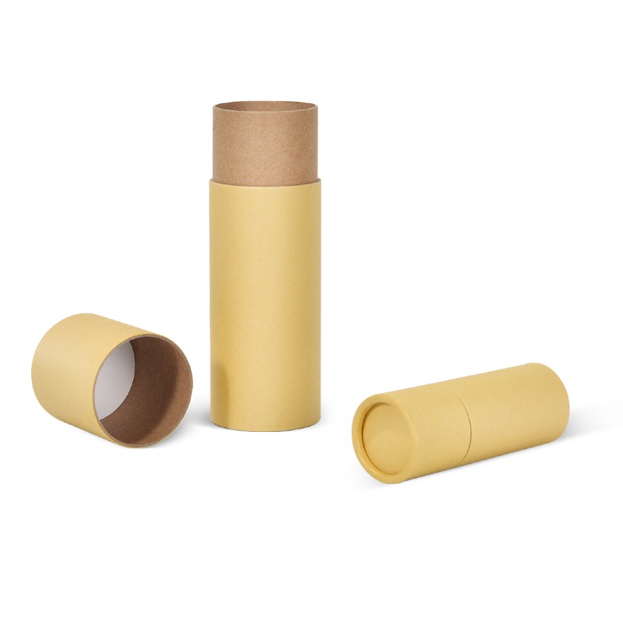 Eco-Friendly Customized Kraft Push up Paper Tube Cylinder Cardboard Paper Tube Box