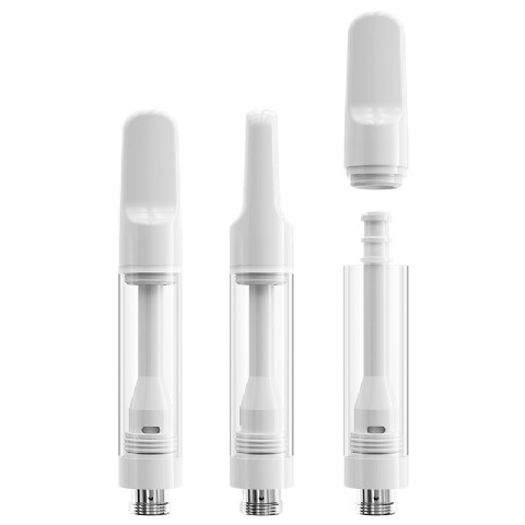 Ceramic Cartridge Pressed Snap On Disposable Vape