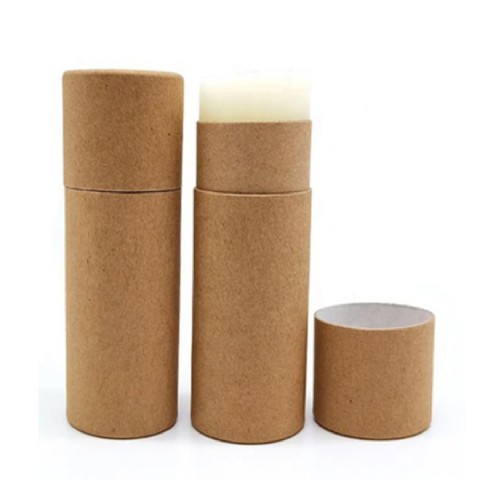 Eco-Friendly Customized Kraft Push up Paper Tube Cylinder Cardboard Paper Tube Box