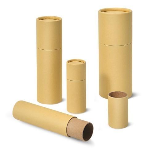 Eco-Friendly Customized Kraft Push up Paper Tube Cylinder Cardboard Paper Tube Box