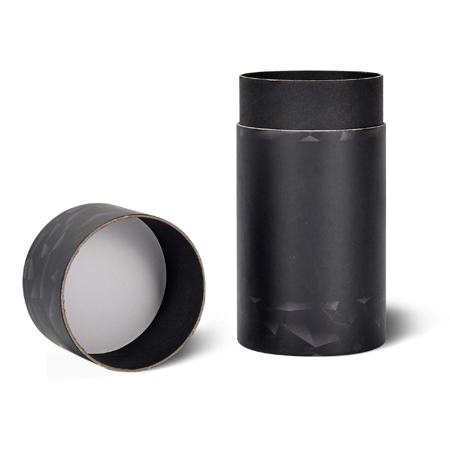 Cylinder Paper Tube Cardboard Black Paper Tube for Essential Oil Bottle