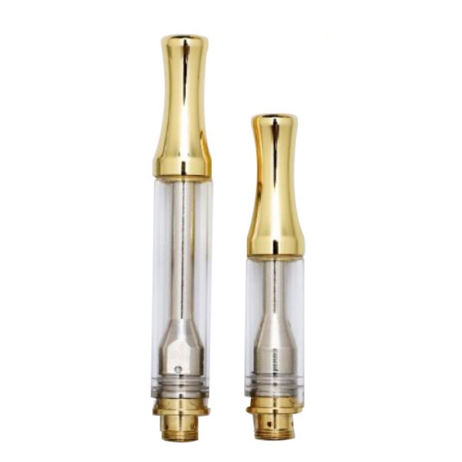 XX-023 Cartucho de cigarrillo electrónico desechable Vape Pen de 510 hilos dorado