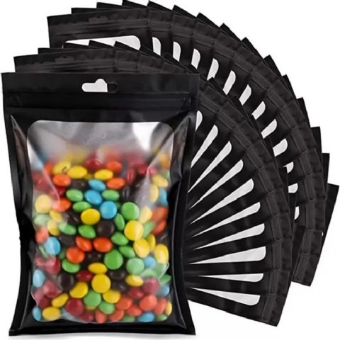 Child Resistant Smell Proof Resealable Ziplock Candy Gummies Holographic Mylar Bags