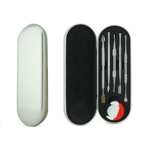 Rechargeable Battery Thermometer Smoking Spoon Tool