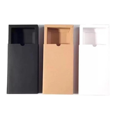 Customed Size Printing Kraft Paper Gift Drawer Packaging Box