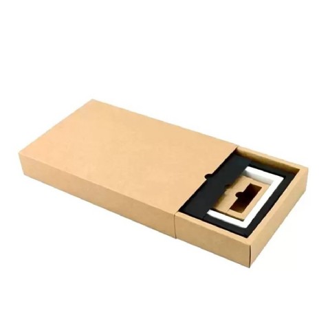 Customed Size Printing Kraft Paper Gift Drawer Packaging Box