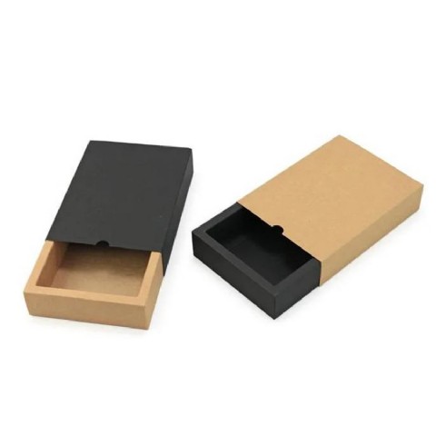 Customed Size Printing Kraft Paper Gift Drawer Packaging Box