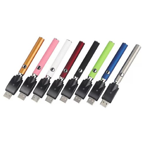 Batería de vaporizador de precalentamiento personalizada Batería de vaporizador de 510 hilos Batería recargable USB